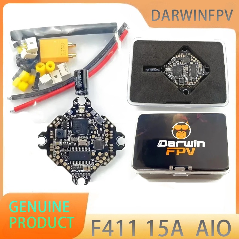 Drone Racing Flight Controller - DarwinFPV F411 AIO Controlador de vôo