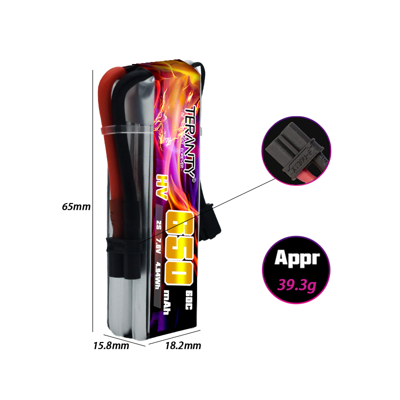 2/4/6/10PCS Bateria Lipo TERAN - Drone Racing Battery avaliação e preço