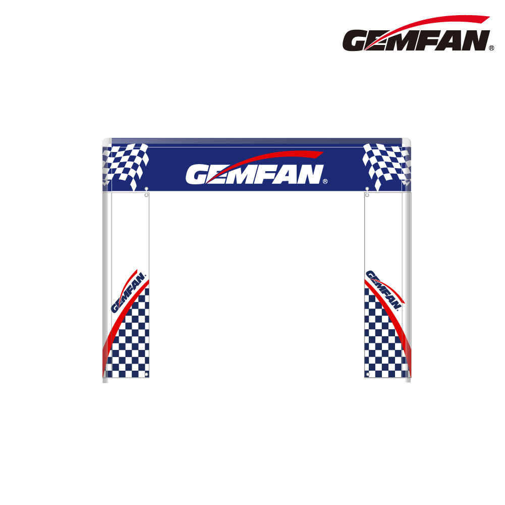 Gemfan 305*236cm 7x6ft fpv por - Drone Racing Gate avaliação e preço